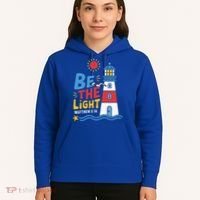 Casual Summer Lighthouse Bible verse Christian Hoodie thumb 5