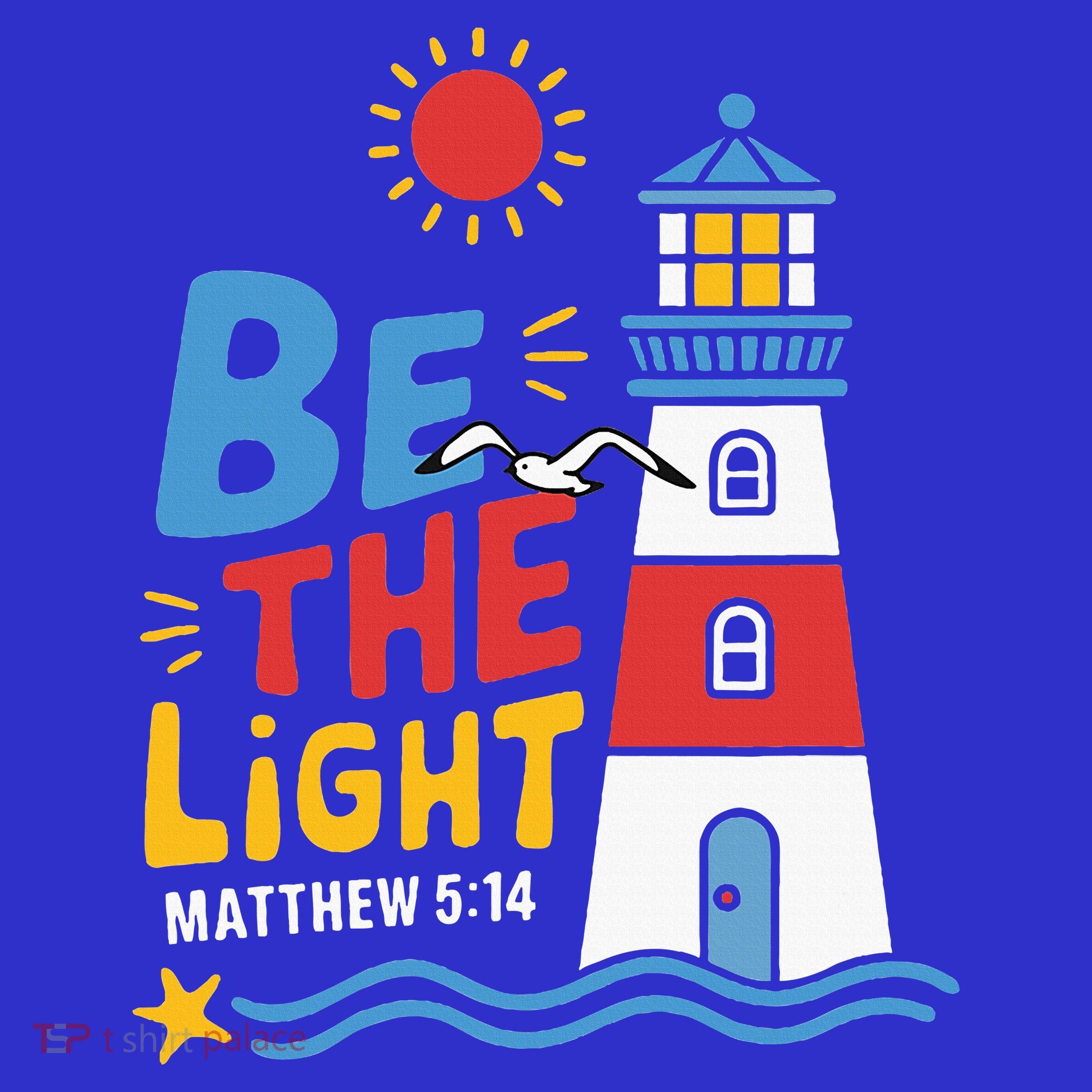Casual Summer Lighthouse Bible verse Christian Tumbler