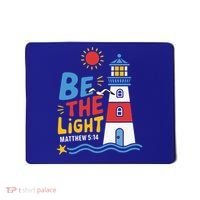 Casual Summer Lighthouse Bible verse Christian Mousepad thumb 0