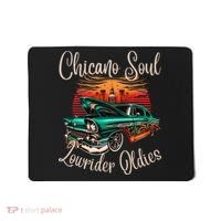 Chicano Soul Lowrider Oldies Car Clothing Low Slow Cholo Mousepad thumb 0