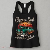 Chicano Soul Lowrider Oldies Car Clothing Low Slow Cholo Women's Tank Top thumb 3