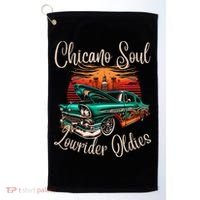 Chicano Soul Lowrider Oldies Car Clothing Low Slow Cholo Golf Towel thumb 0