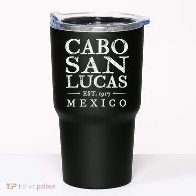 Cabo San Lucas Mexico Retro Souvenir Distressed Tumbler