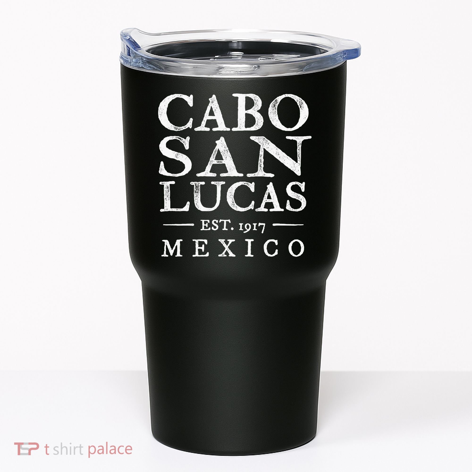 Cabo San Lucas Mexico Retro Souvenir Distressed Tumbler