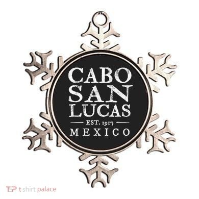 Cabo San Lucas Mexico Retro Souvenir Distressed Ornament