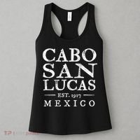Cabo San Lucas Mexico Retro Souvenir Distressed Women's Tank Top thumb 3