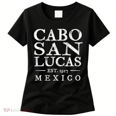 Cabo San Lucas Mexico Retro Souvenir Distressed Women's T-Shirt