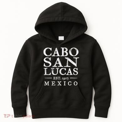 Cabo San Lucas Mexico Retro Souvenir Distressed Kids Hoodie