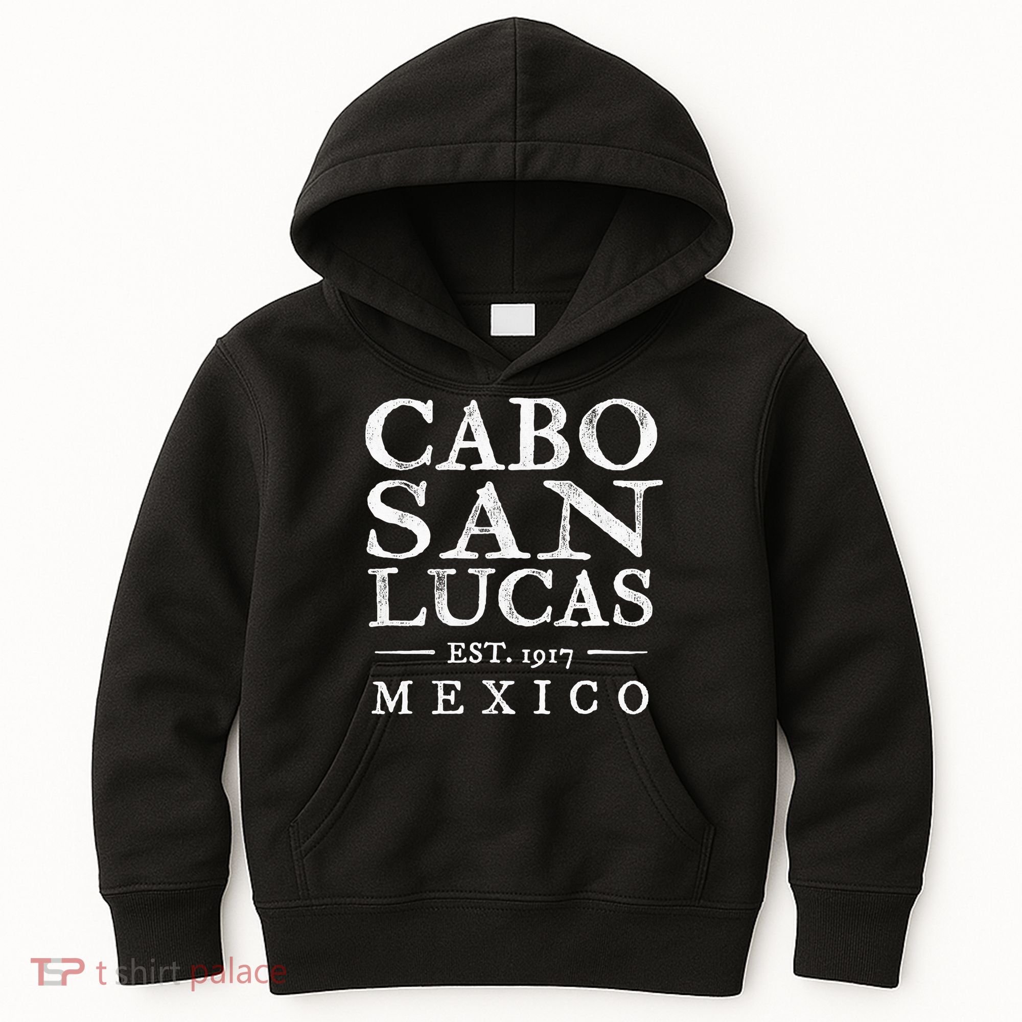 Cabo San Lucas Mexico Retro Souvenir Distressed Kids Hoodie