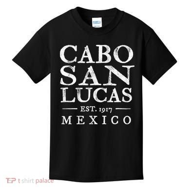 Cabo San Lucas Mexico Retro Souvenir Distressed Kids T-Shirt