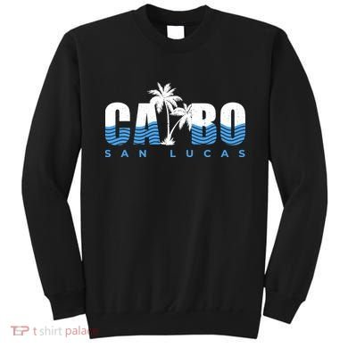 Cabo San Lucas Mexico Ocean Vibes Vintage Typography Sweatshirt