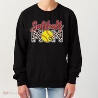 Cute Softball Mom Women's Sweatshirt thumb 0
