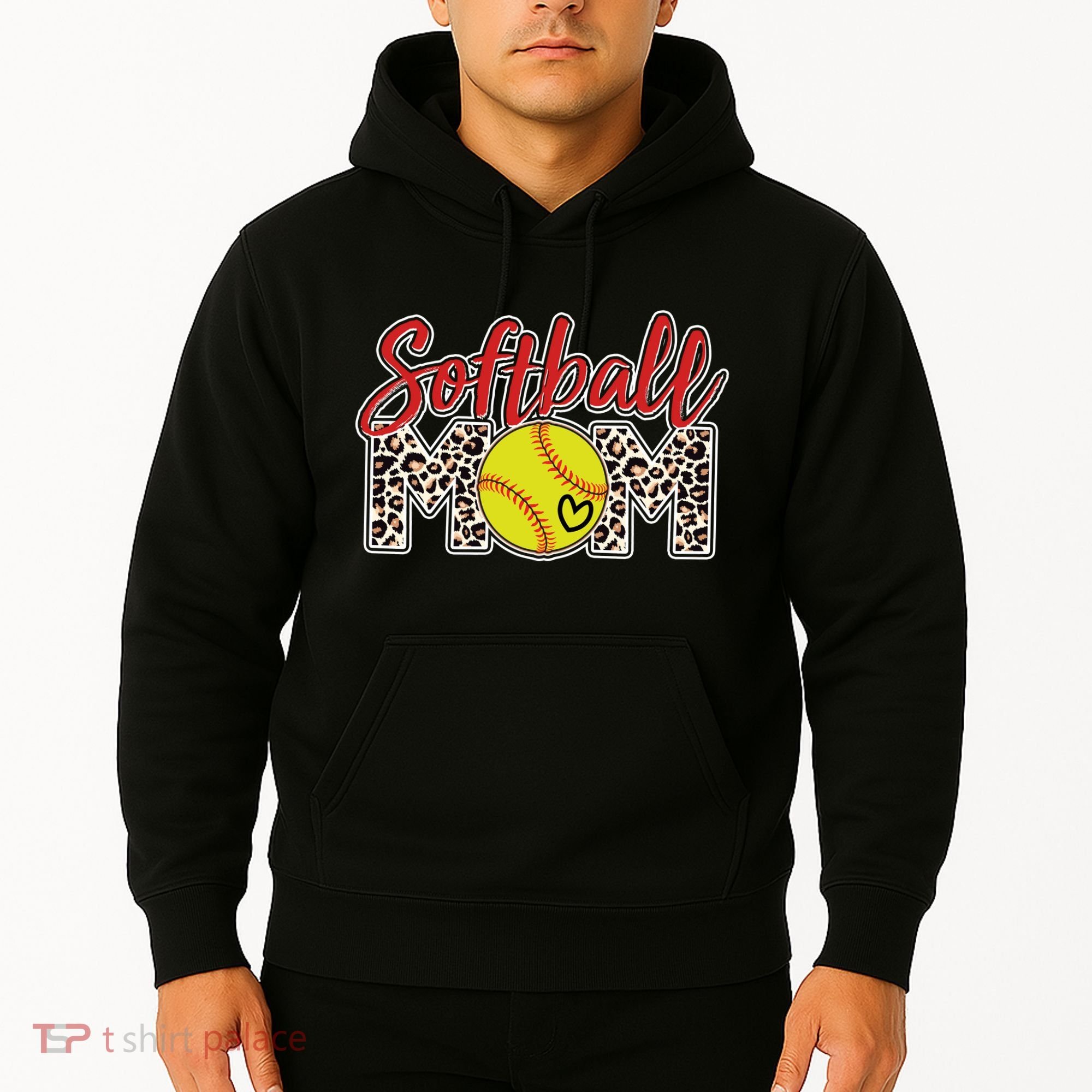 Cute Softball Mom Hoodie