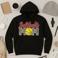 Cute Softball Mom Hoodie thumb 3