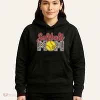Cute Softball Mom Hoodie thumb 5