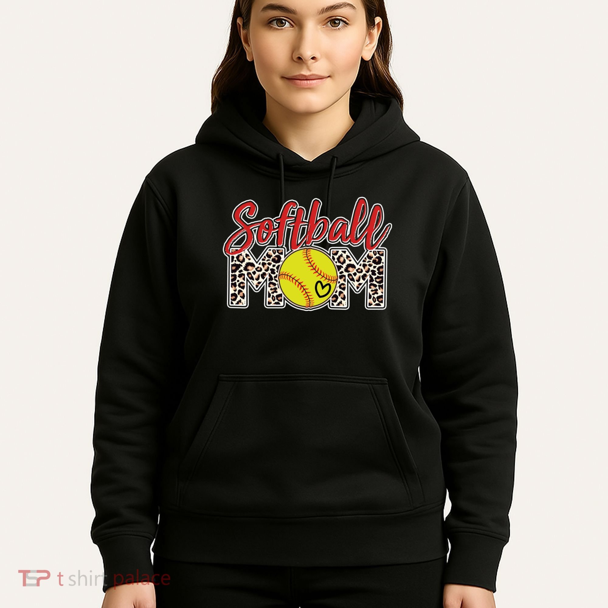 Cute Softball Mom Hoodie