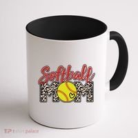 Cute Softball Mom Coffee Mug thumb 1