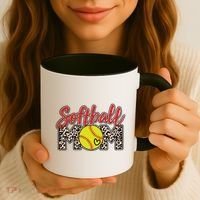 Cute Softball Mom Coffee Mug thumb 3