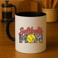 Cute Softball Mom Coffee Mug thumb 4