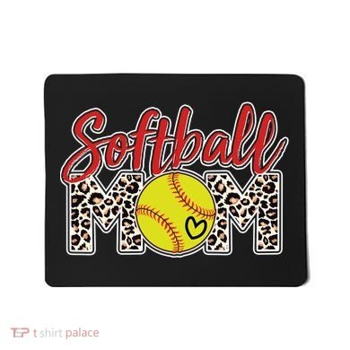 Cute Softball Mom Mousepad