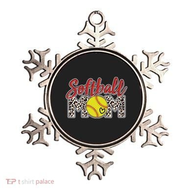 Cute Softball Mom Ornament
