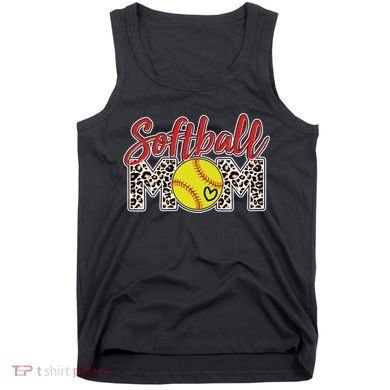 Cute Softball Mom Tank Top