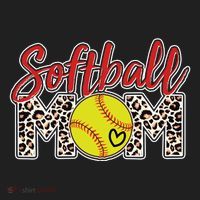 Cute Softball Mom Golf Towel thumb 3