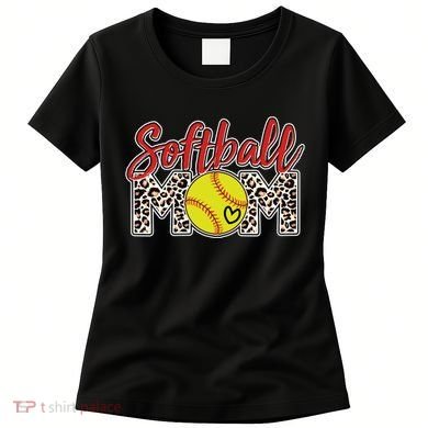 Cute Softball Mom Women's T-Shirt