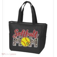 Cute Softball Mom Tote Bag thumb 3