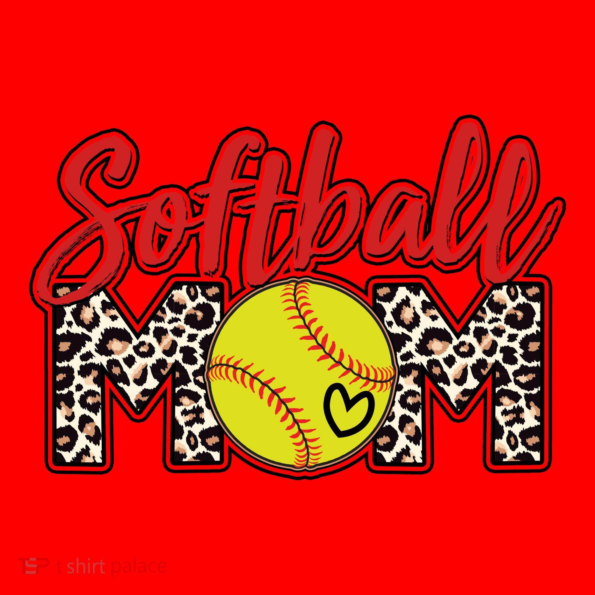 Cute Softball Mom Santa Hat
