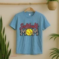 Cute Softball Mom T-Shirt thumb 2