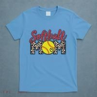 Cute Softball Mom T-Shirt thumb 4