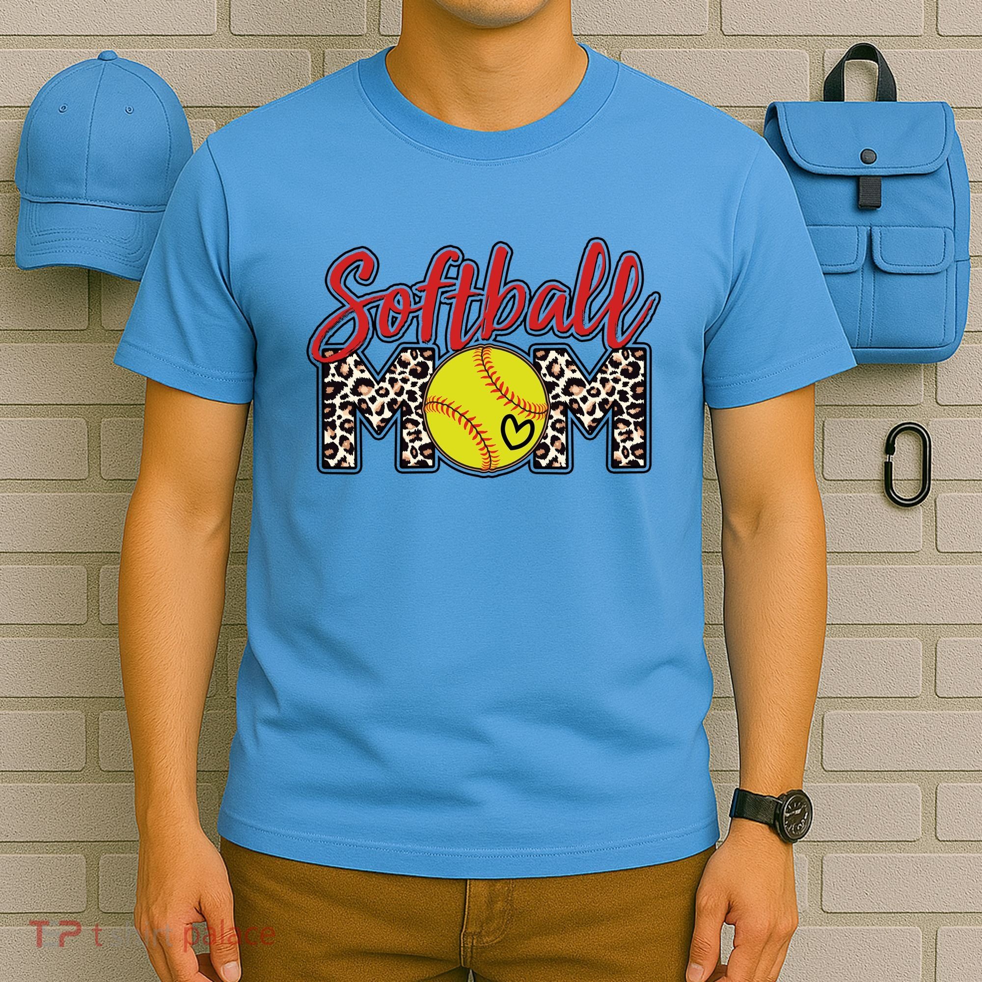 Cute Softball Mom T-Shirt