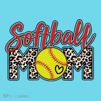 Cute Softball Mom Button thumb 1