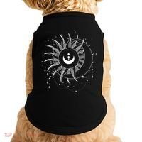 Celestial Sun Moon Astrology Astronomy Doggie Tank thumb 0
