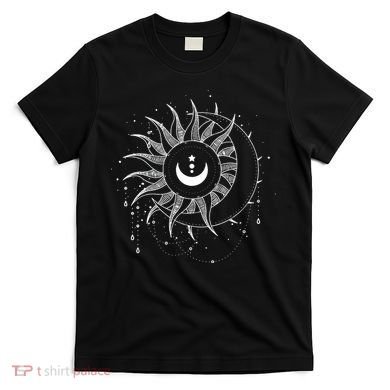 Celestial Sun Moon Astrology Astronomy T-Shirt