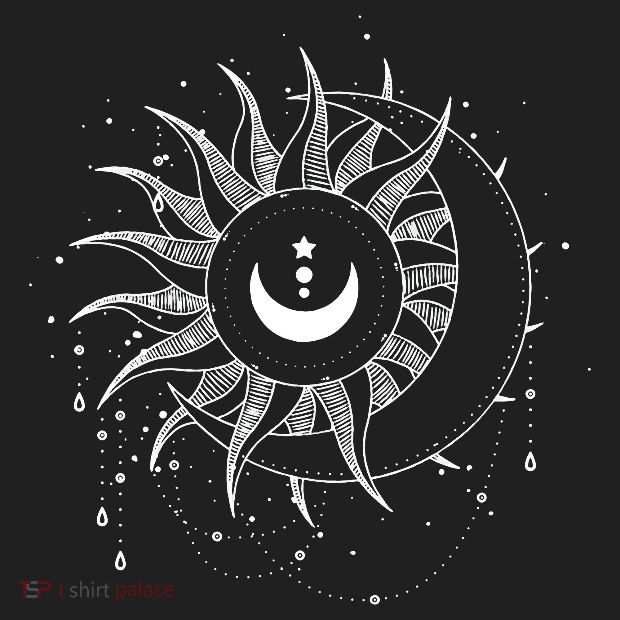 Celestial Sun Moon Astrology Astronomy Hat