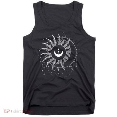 Celestial Sun Moon Astrology Astronomy Tank Top