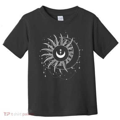 Celestial Sun Moon Astrology Astronomy Toddler T-Shirt