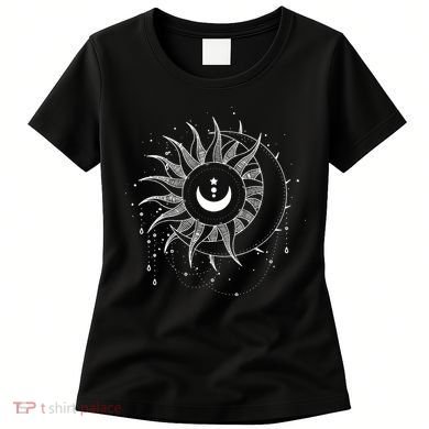 Celestial Sun Moon Astrology Astronomy Women's T-Shirt