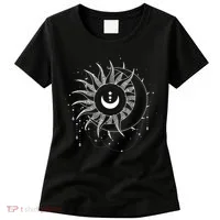 Celestial Sun Moon Astrology Astronomy Women's T-Shirt thumb 0