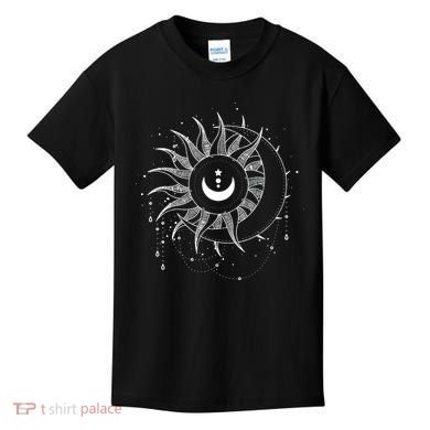 Celestial Sun Moon Astrology Astronomy Kids T-Shirt