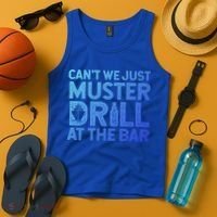 Cruise Ship Muster Drill Funny Drunk Cruise Great Gift Tank Top thumb 4