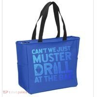 Cruise Ship Muster Drill Funny Drunk Cruise Great Gift Tote Bag thumb 2