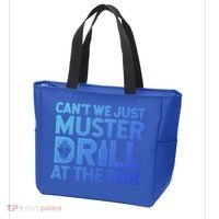 Cruise Ship Muster Drill Funny Drunk Cruise Great Gift Tote Bag thumb 3