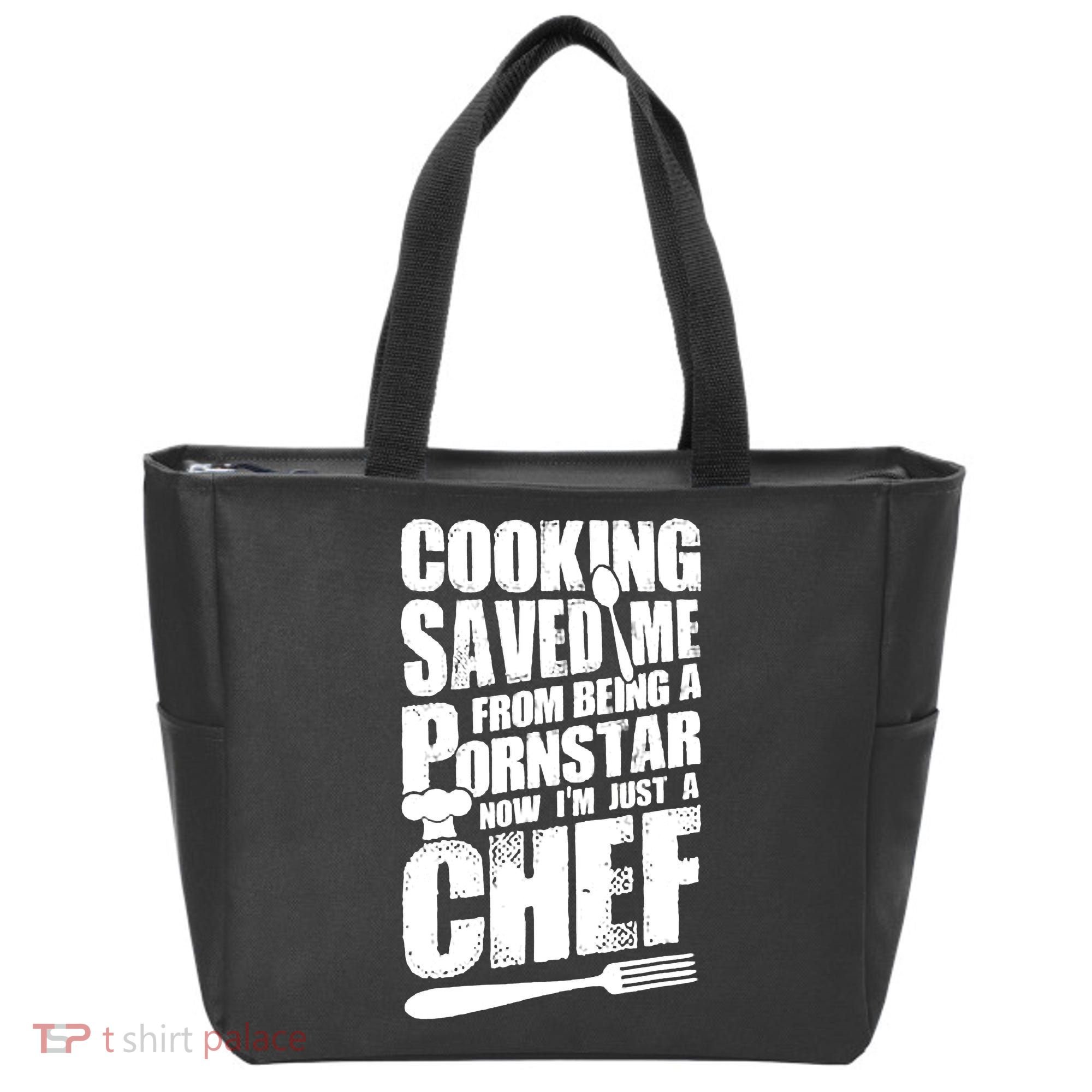 Cooking Saved Me From Being A Pornstar Now I'm Just A Chef Tote Bag