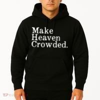 Christian Streetwear Make Heaven Crowded Hoodie thumb 2