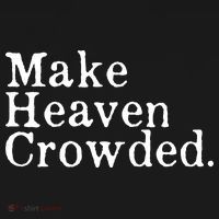 Christian Streetwear Make Heaven Crowded Baby Bodysuit thumb 2