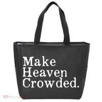 Christian Streetwear Make Heaven Crowded Tote Bag thumb 0