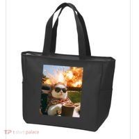 Cat Scarf Meme Drinking Coffee Selfie Chill Explosive Comet  Tote Bag thumb 3